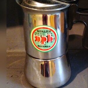 Espresso coffee Maker Stainless Steel NWT